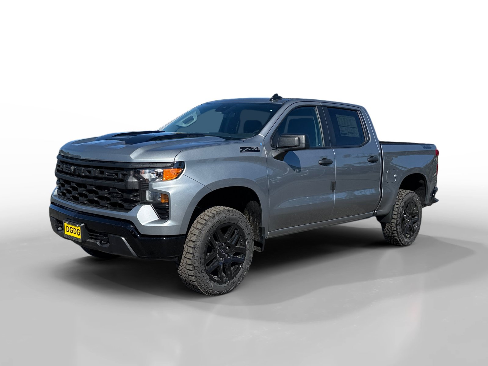 New 2026 Chevrolet Silverado 1500 Custom Trail Boss w/ Dark Appearance Package AWD/4WD image 1