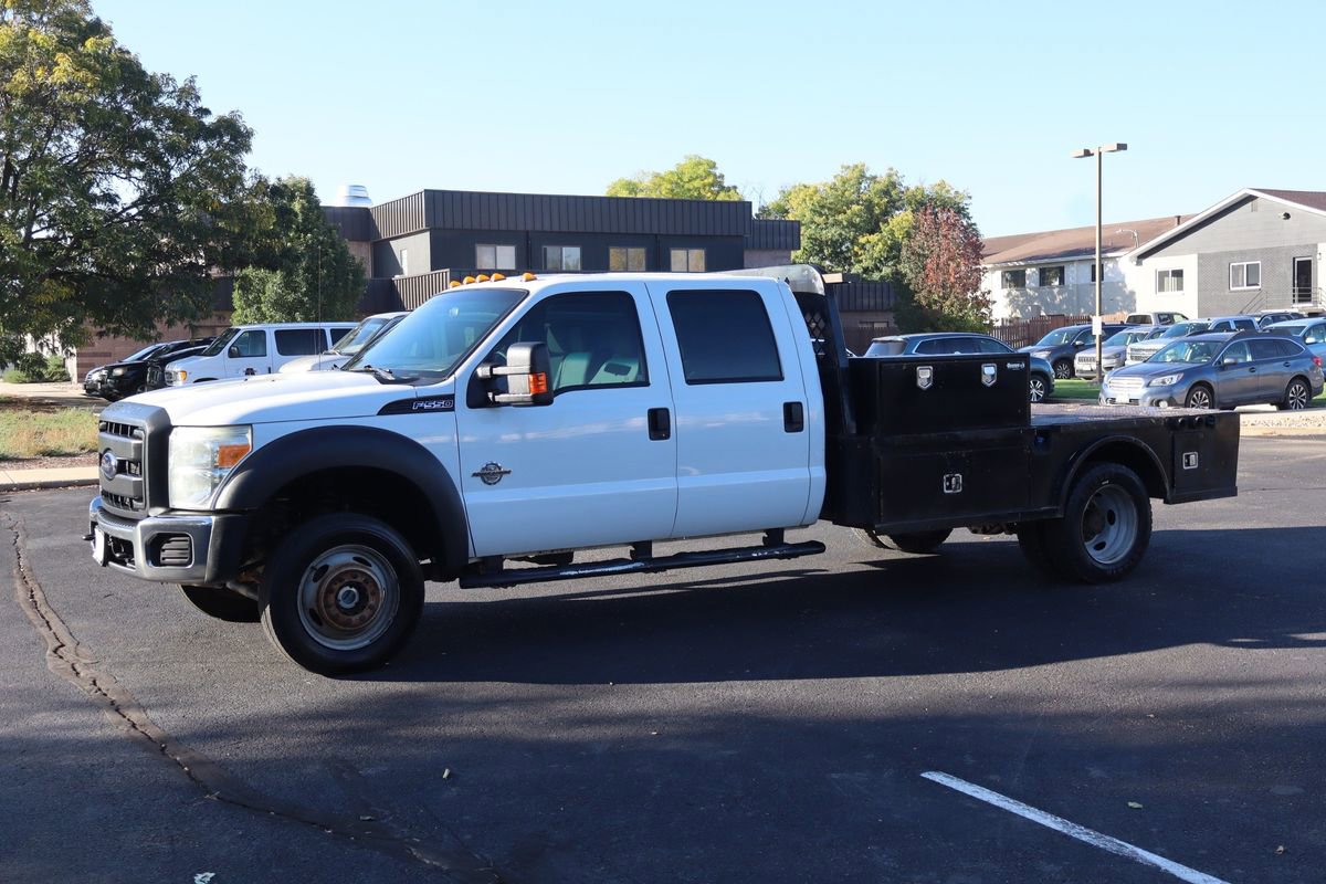 Used 2012 Ford F550 4x4 Crew Cab Super Duty w/ Payload Upgrade Pkg image 10