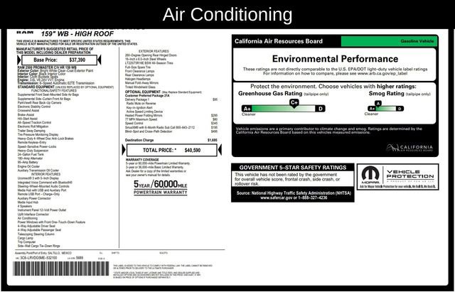 Used 2021 RAM ProMaster 2500 w/ Delivery Package 1 image 10