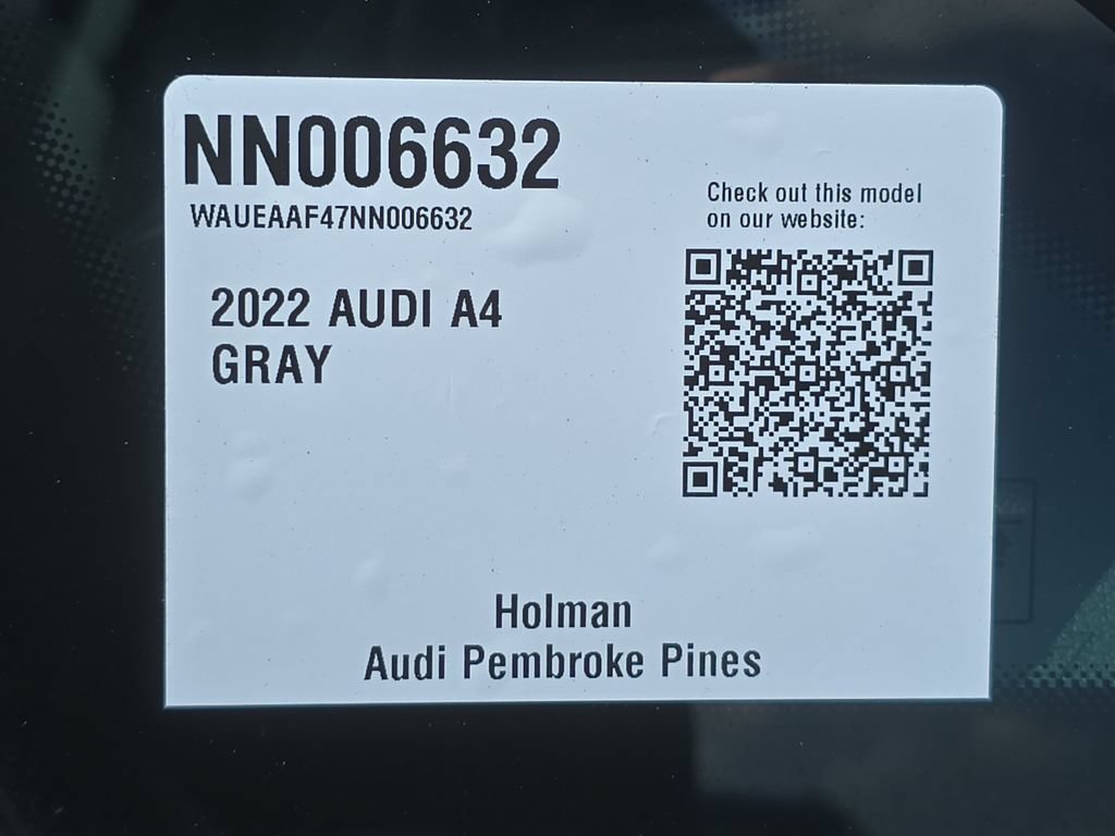 Used 2022 Audi A4 2.0T Premium Plus w/ Premium Plus Package AWD/4WD image 32