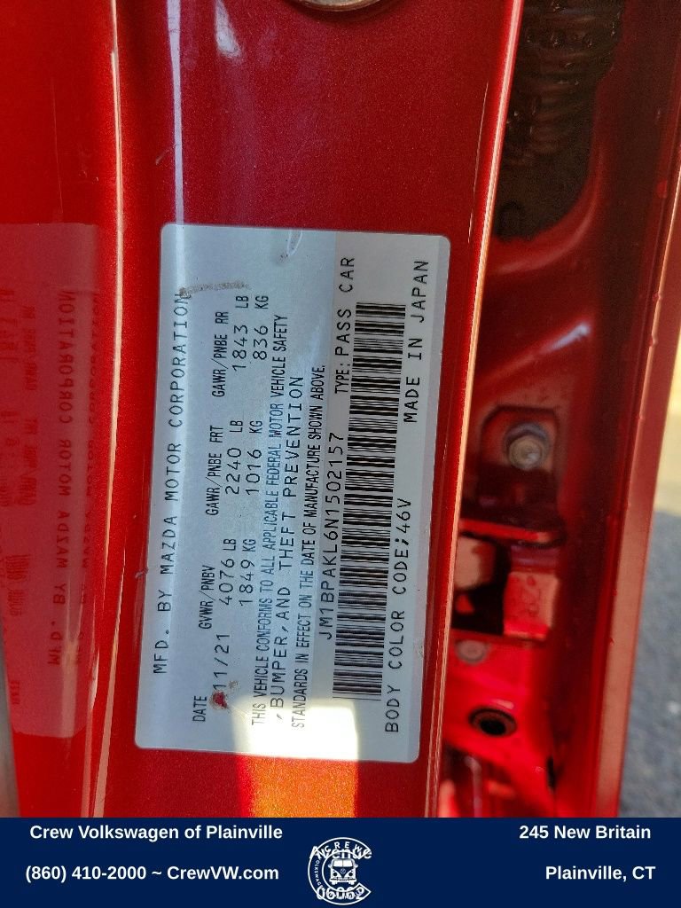 Used 2022 MAZDA MAZDA3 s FWD image 35