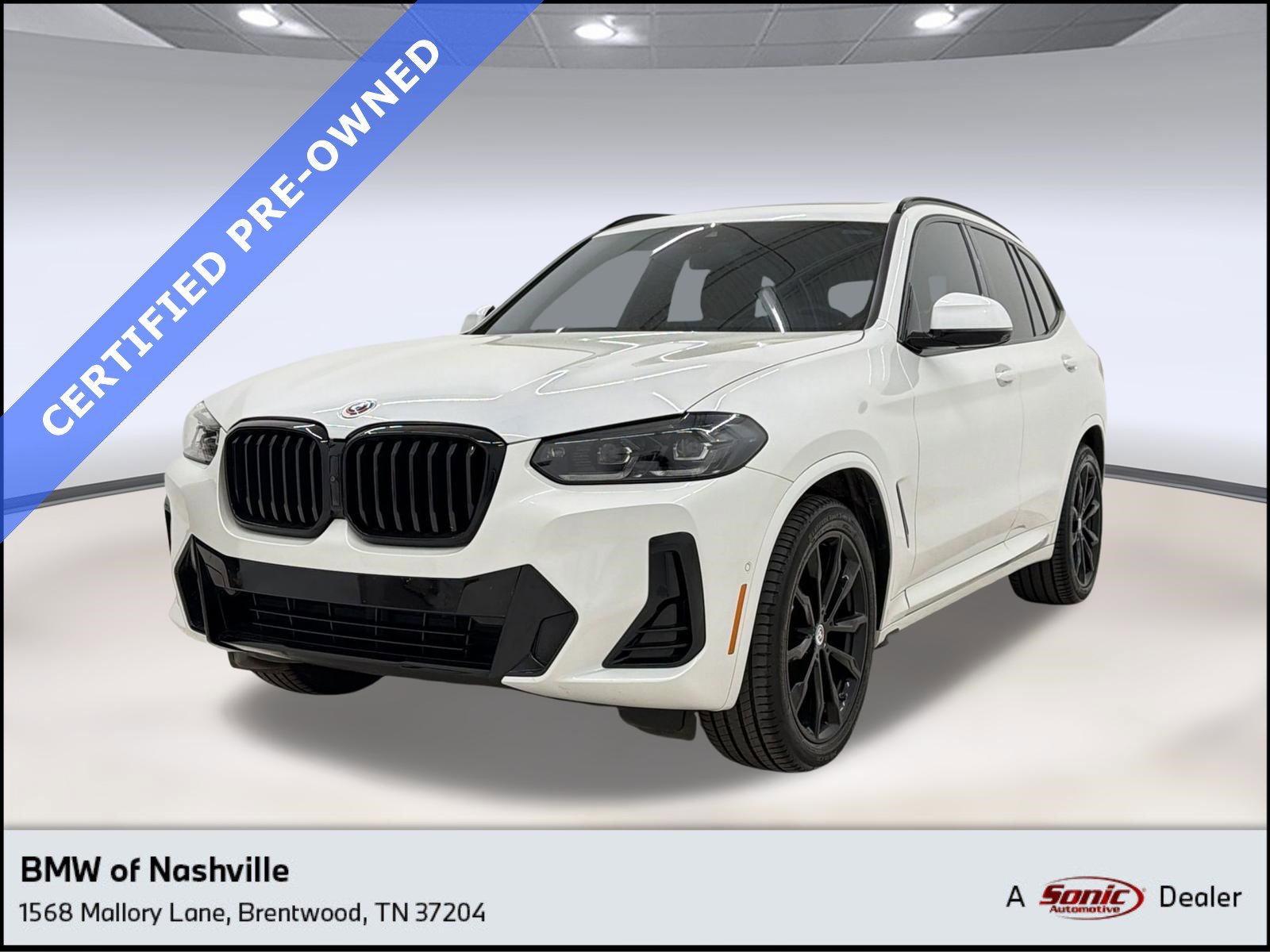 Certified 2023 BMW X3 sDrive30i w/ M Sport Package image 1