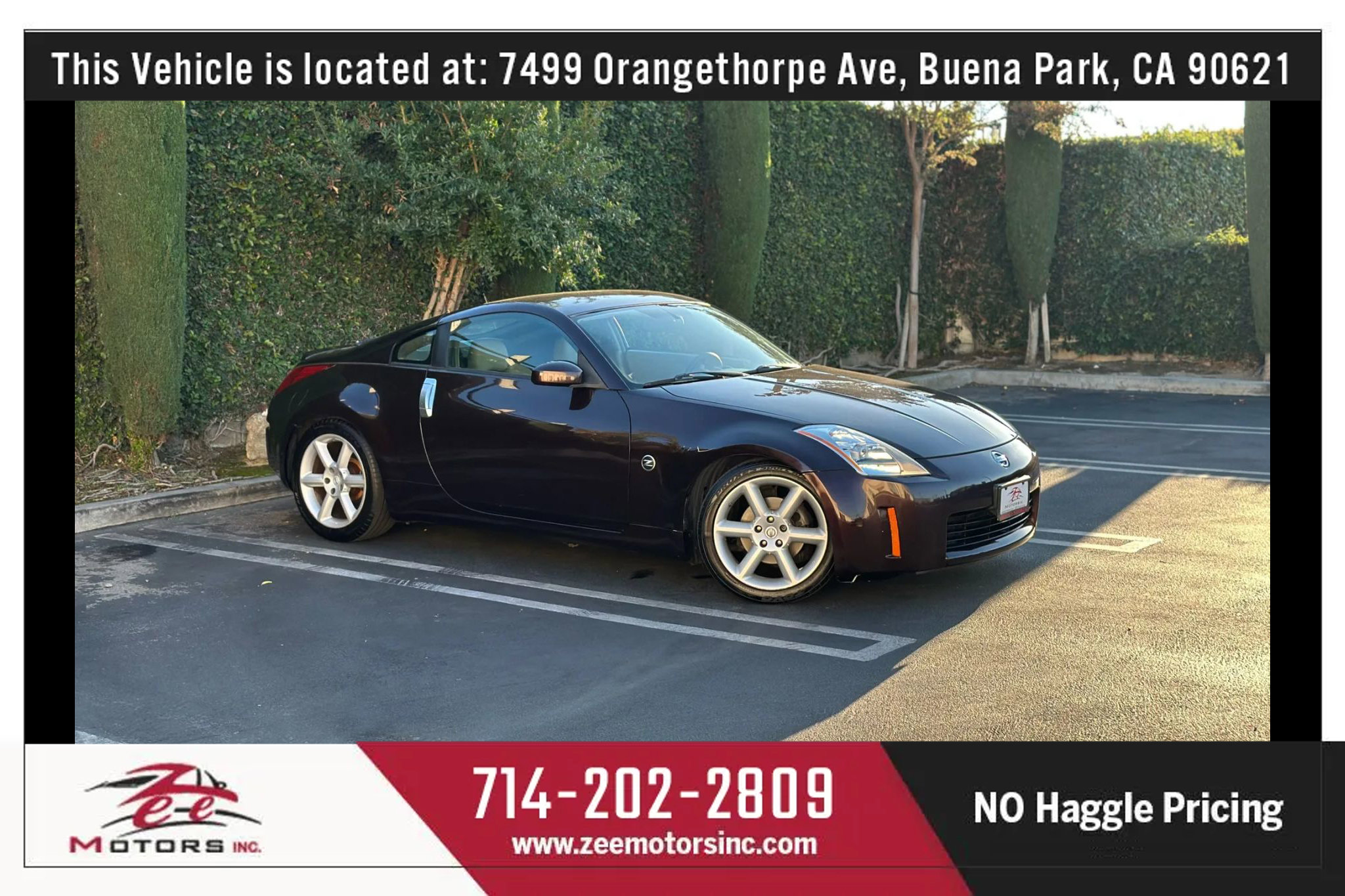 Used 2003 Nissan 350Z Touring w/ Cargo Convenience Pkg