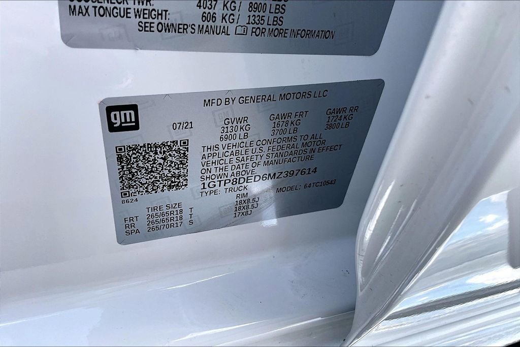 Used 2021 GMC Sierra 1500 SLT RWD image 19