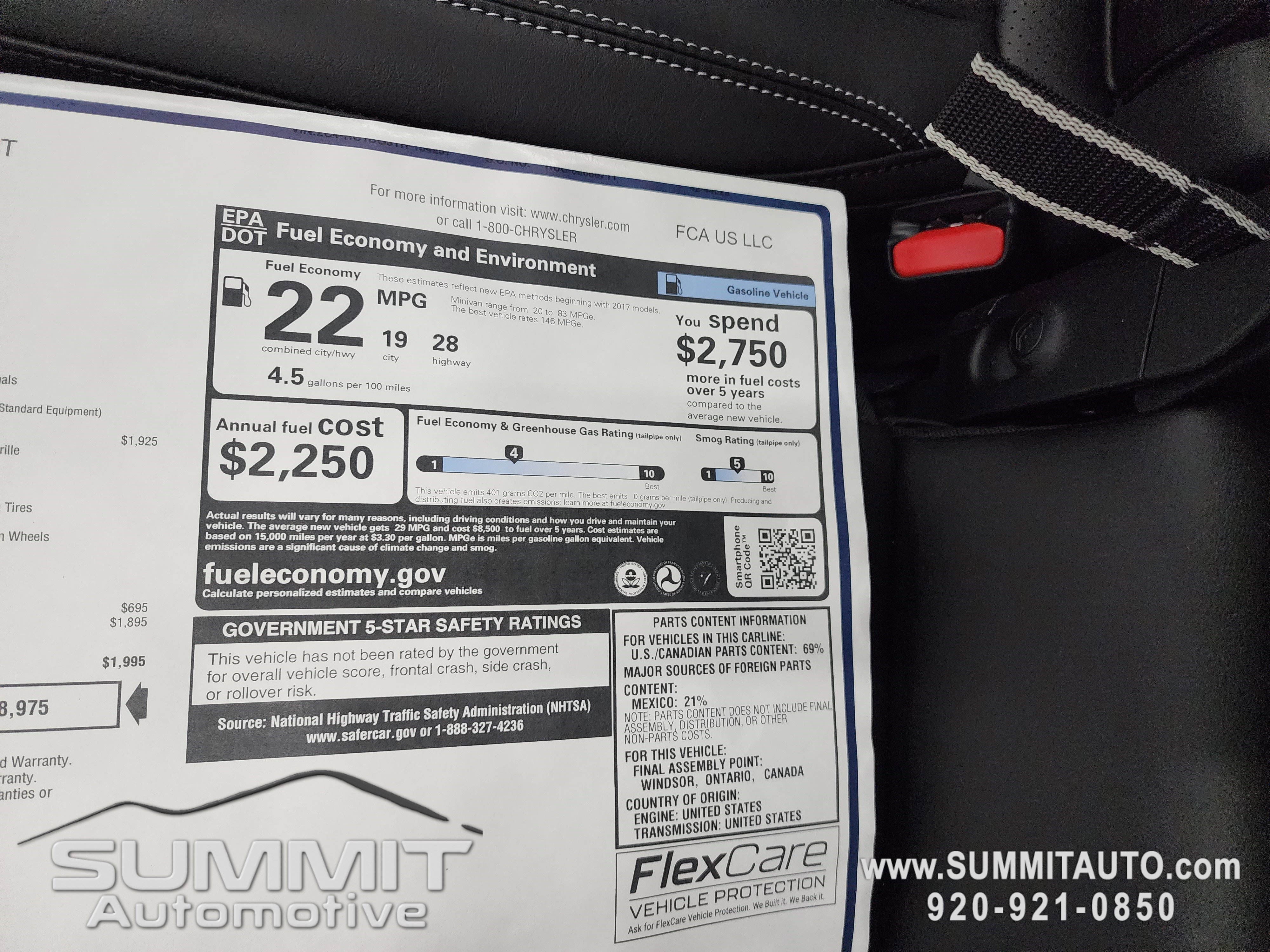 New 2026 Chrysler Pacifica Select FWD image 43