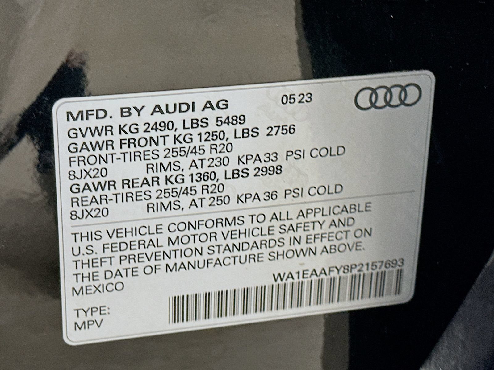 Used 2023 Audi Q5 2.0T Premium Plus w/ Premium Plus Package AWD/4WD image 49