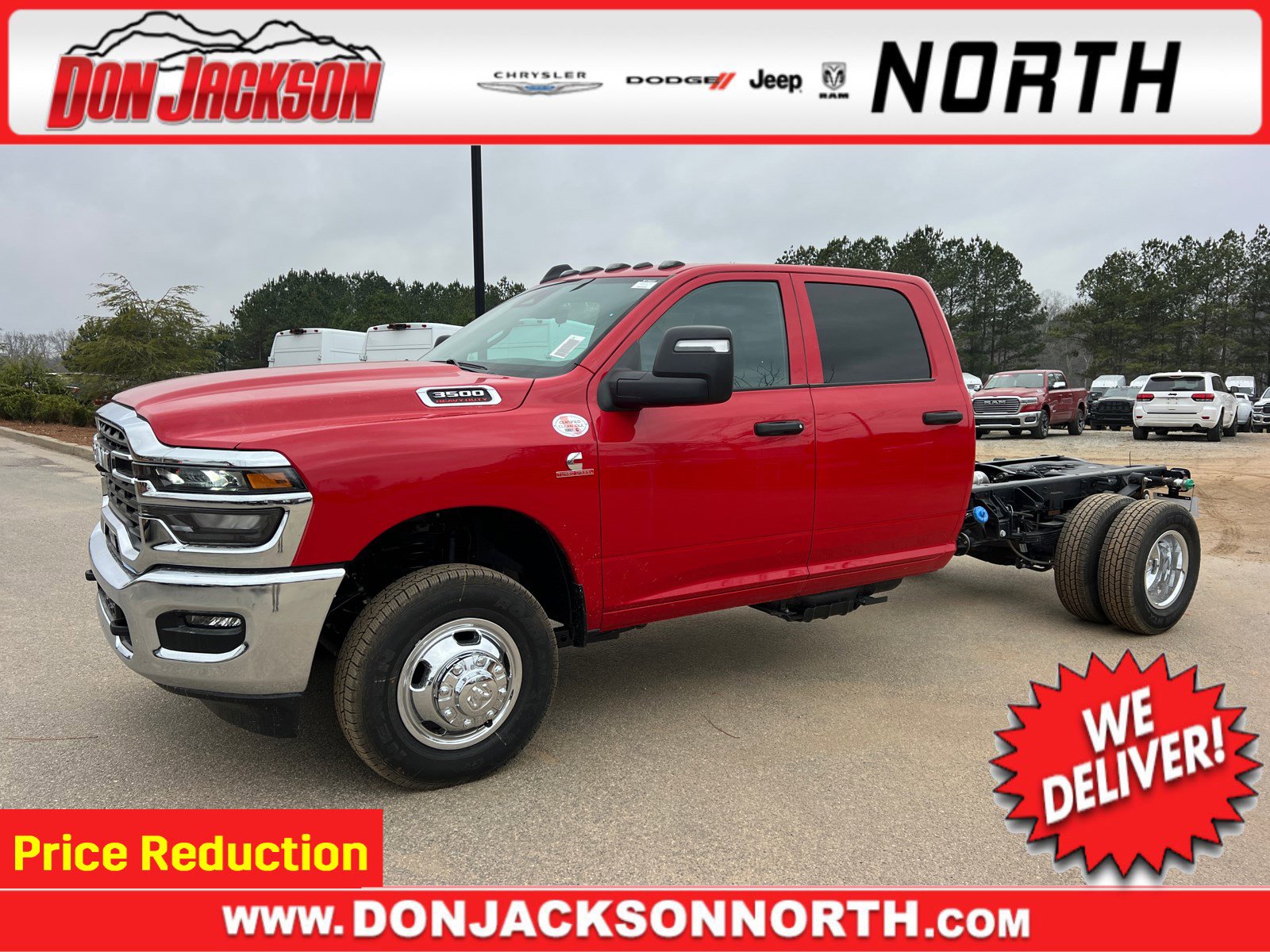 New 2026 RAM 3500 Tradesman w/ Chrome Appearance Group A