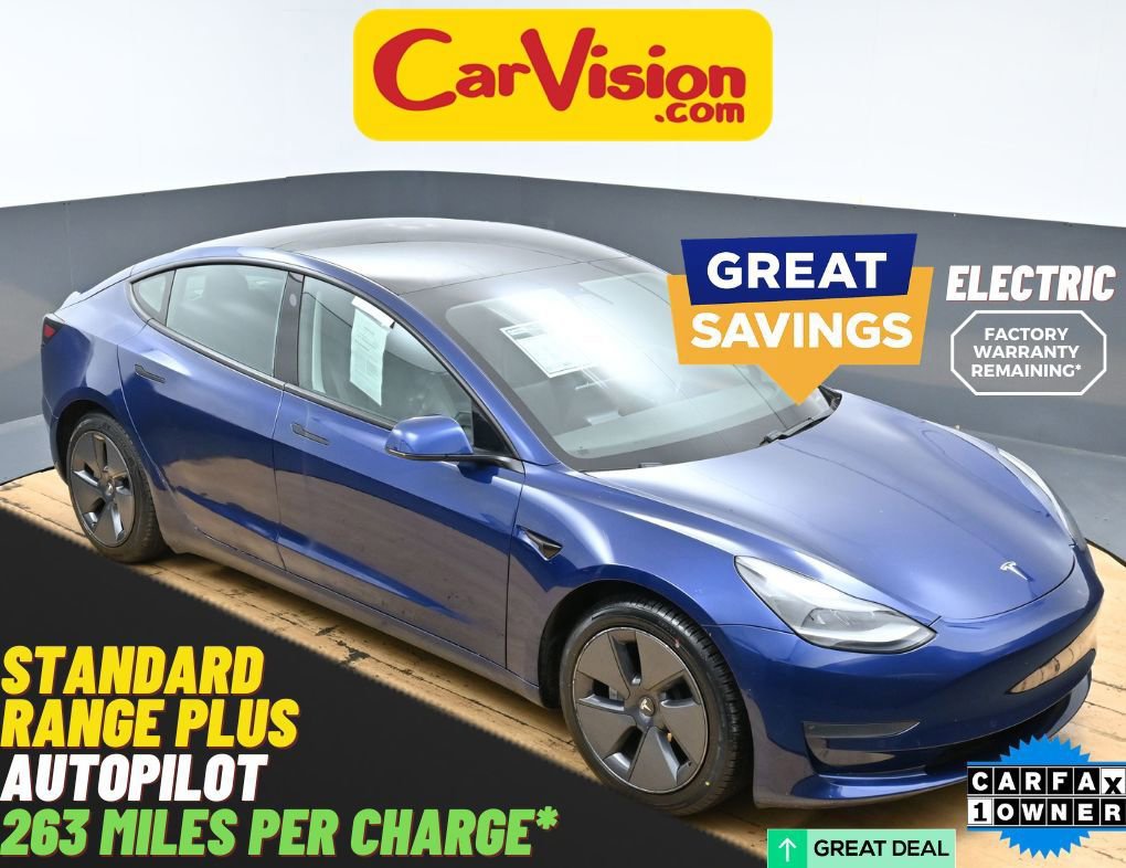 Used 2021 Tesla Model 3 Standard Range Plus image 1