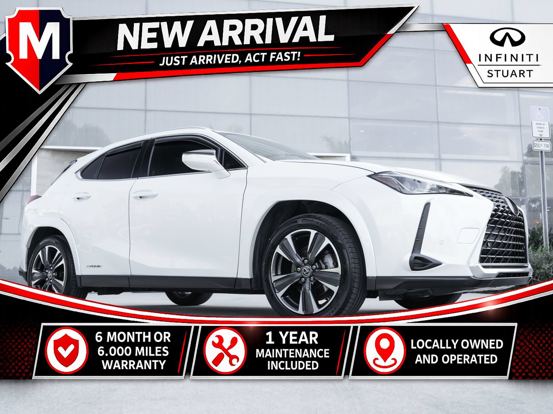 Used 2022 Lexus UX 250h w/ Premium Package