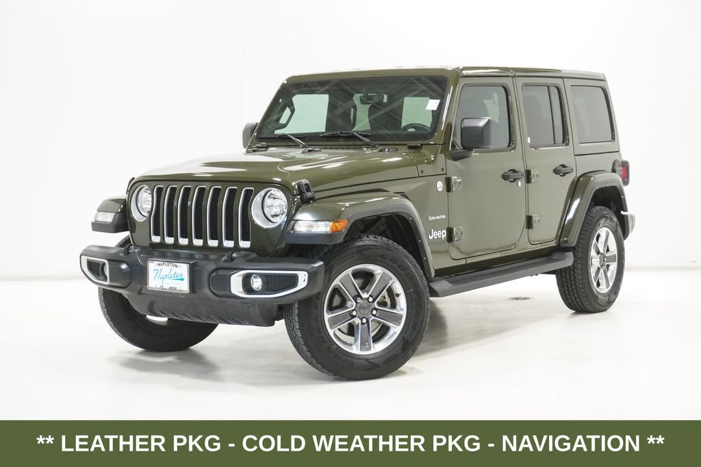 Certified 2022 Jeep Wrangler Unlimited Sahara w/ Cold Weather Group