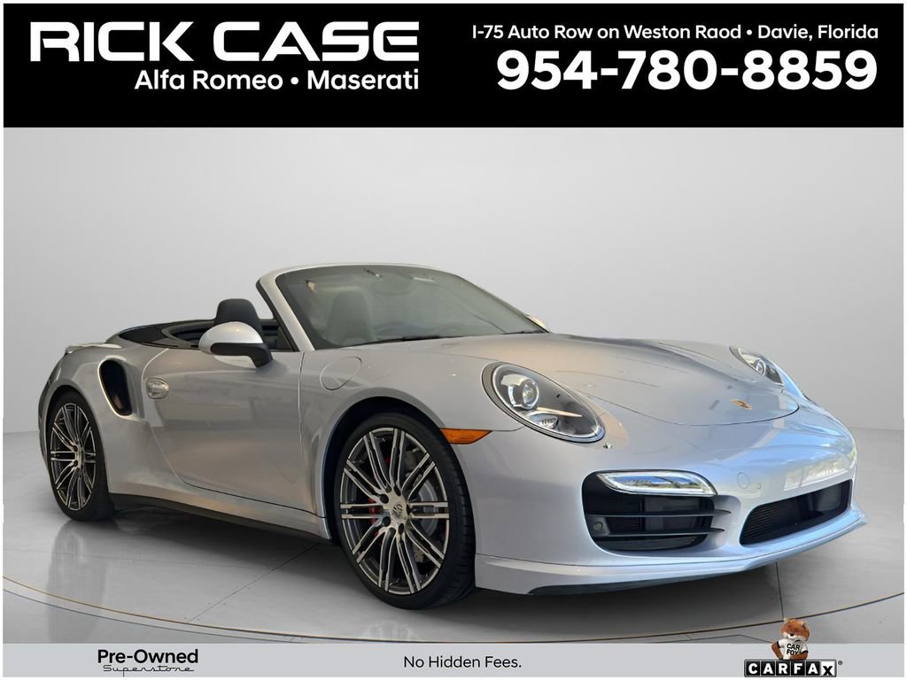 Used 2015 Porsche 911 Turbo AWD/4WD image 1