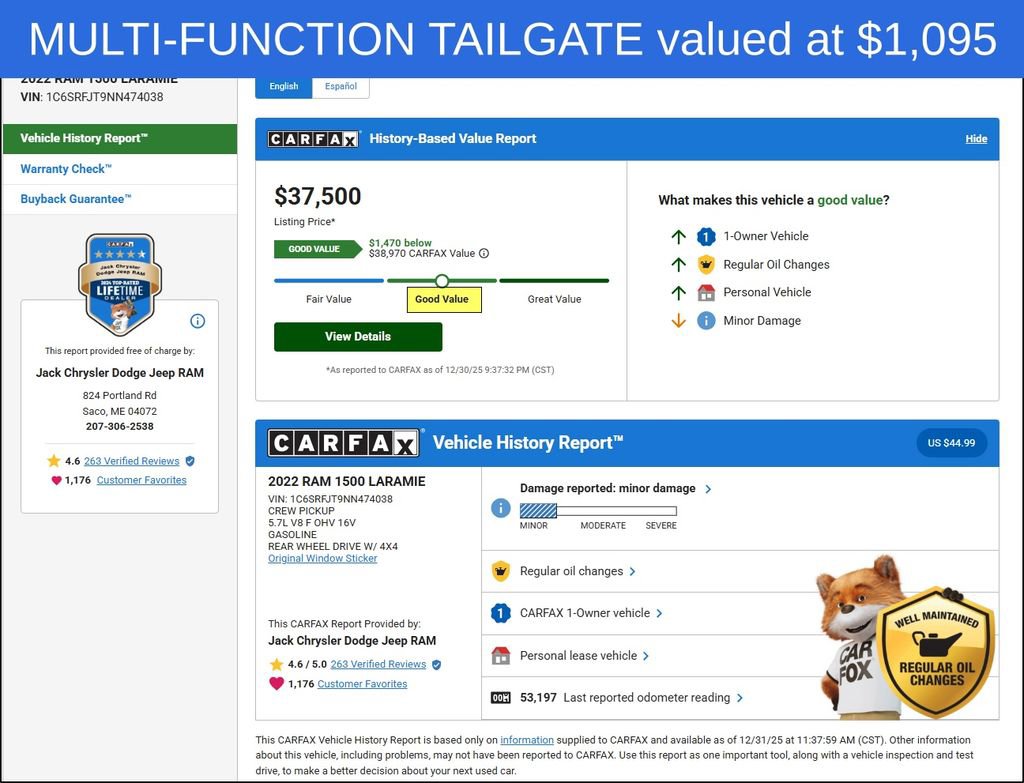 Used 2022 RAM 1500 Laramie image 11