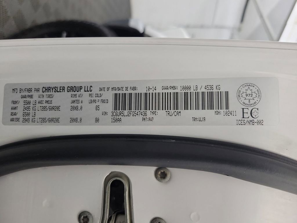 Used 2015 RAM 2500 Limited image 16