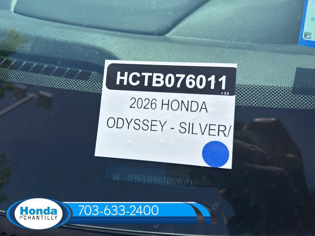 New 2026 Honda Odyssey EX-L image 37