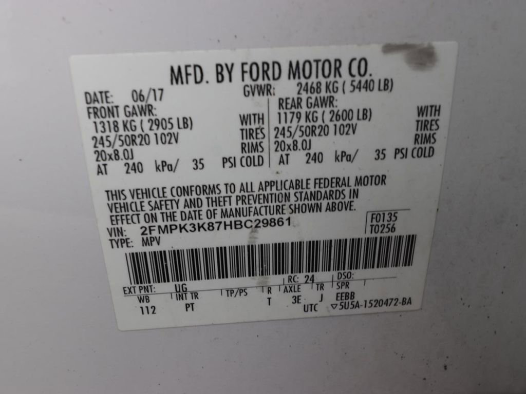 Used 2017 Ford Edge Titanium w/ Equipment Group 301A image 23