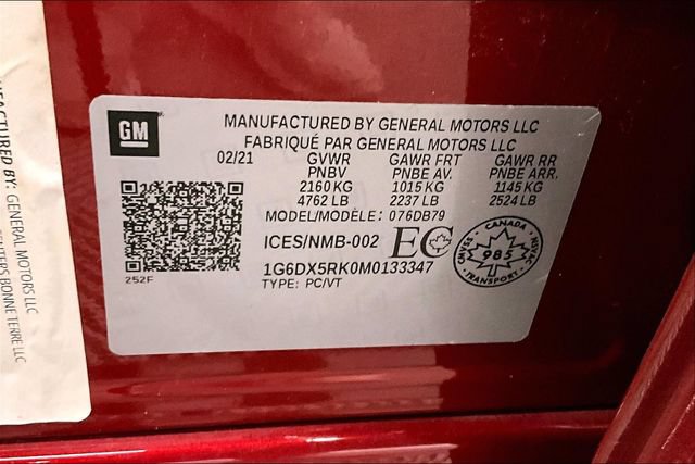 Used 2021 Cadillac CT5 Luxury w/ Sun And Sound Package AWD/4WD image 39