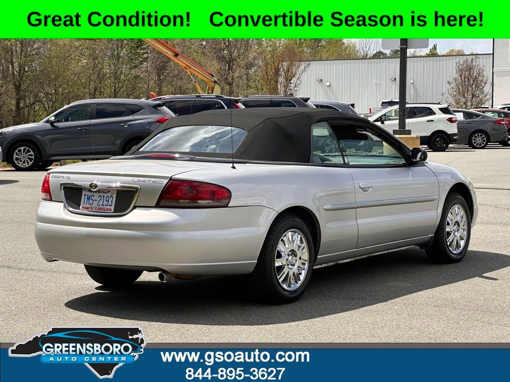Used 2004 Chrysler Sebring Limited w/ Driver Convenience Group FWD image 7
