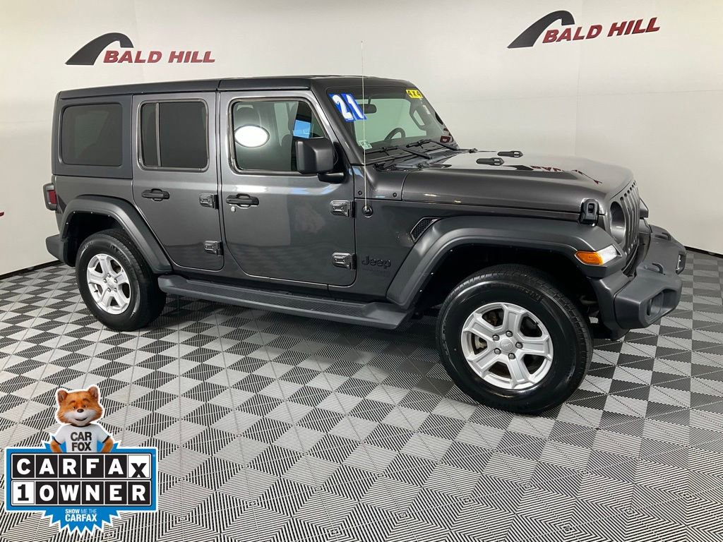 Certified 2021 Jeep Wrangler Unlimited Sport