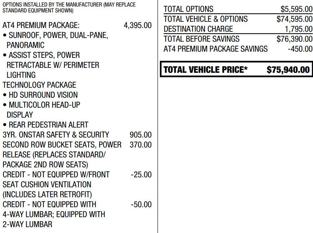 Certified 2023 GMC Yukon AT4 w/ AT4 Premium Package image 2
