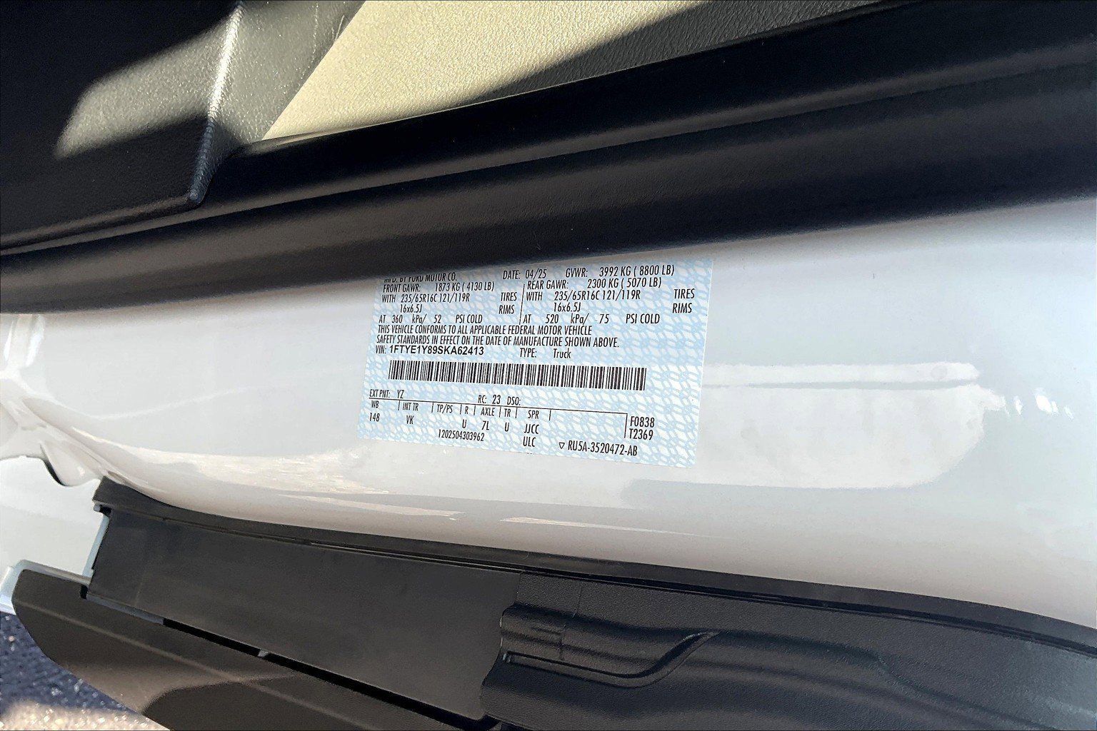 New 2025 Ford Transit 150 Base w/ Exterior Upgrade Package image 17