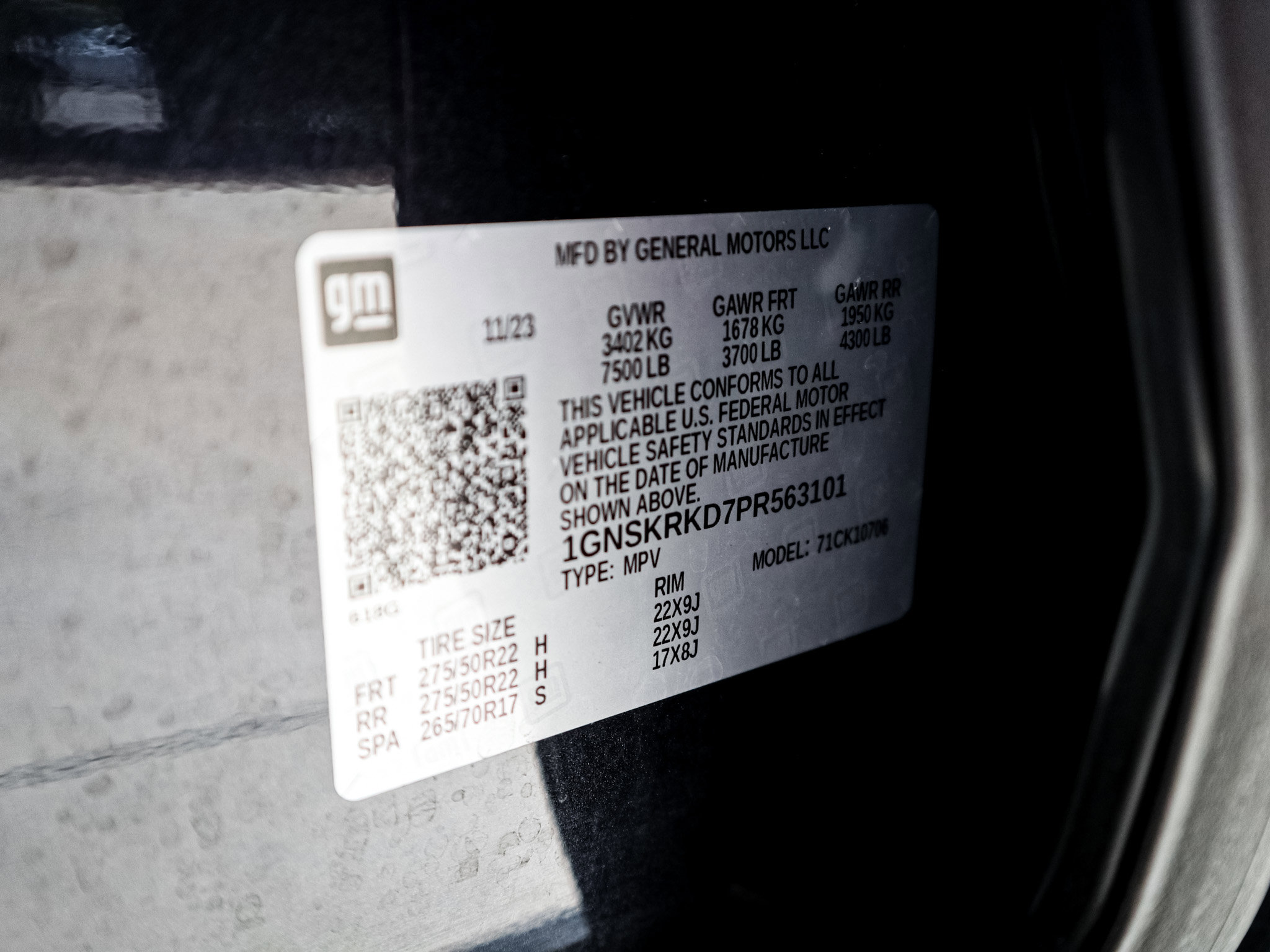 Used 2023 Chevrolet Tahoe RST w/ Luxury Package image 35