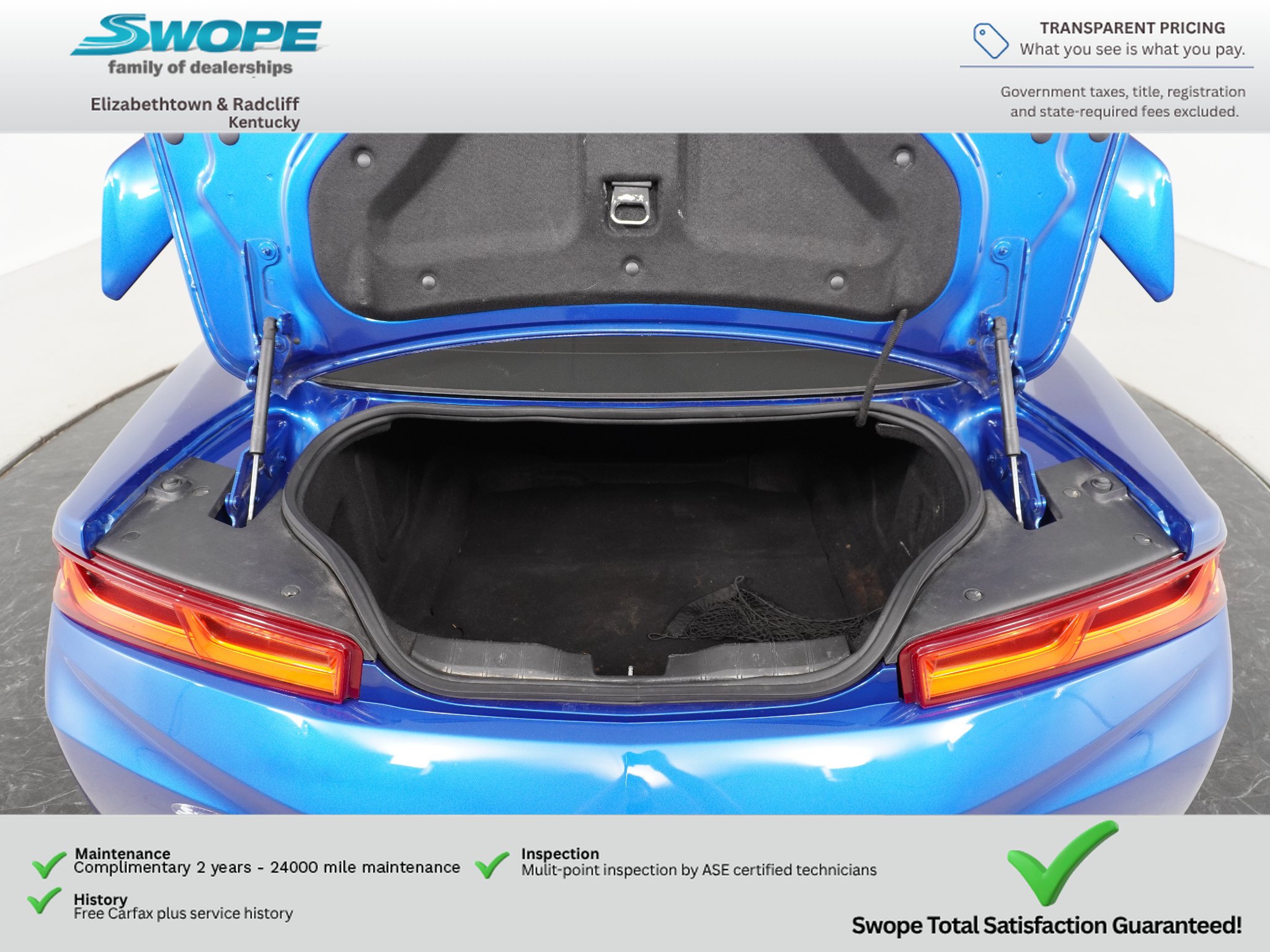 Used 2016 Chevrolet Camaro SS RWD image 11