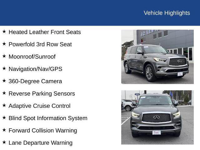 Used 2020 INFINITI QX80 Luxe w/ Proassist Package image 25