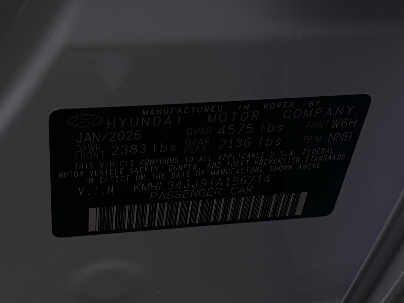 New 2026 Hyundai Sonata SEL image 29