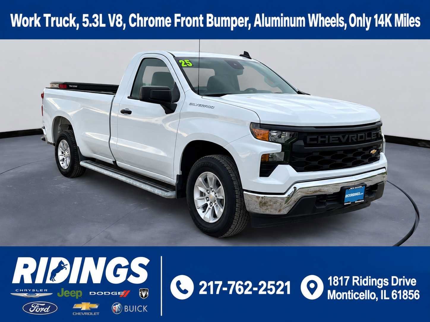 Used 2025 Chevrolet Silverado 1500 W/T