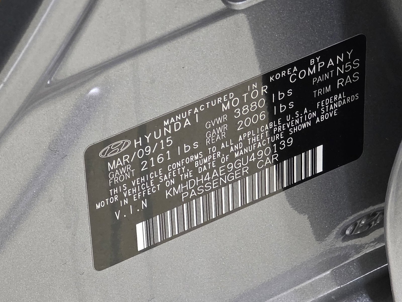 Used 2016 Hyundai Elantra SE w/ Option Group 02 FWD image 34
