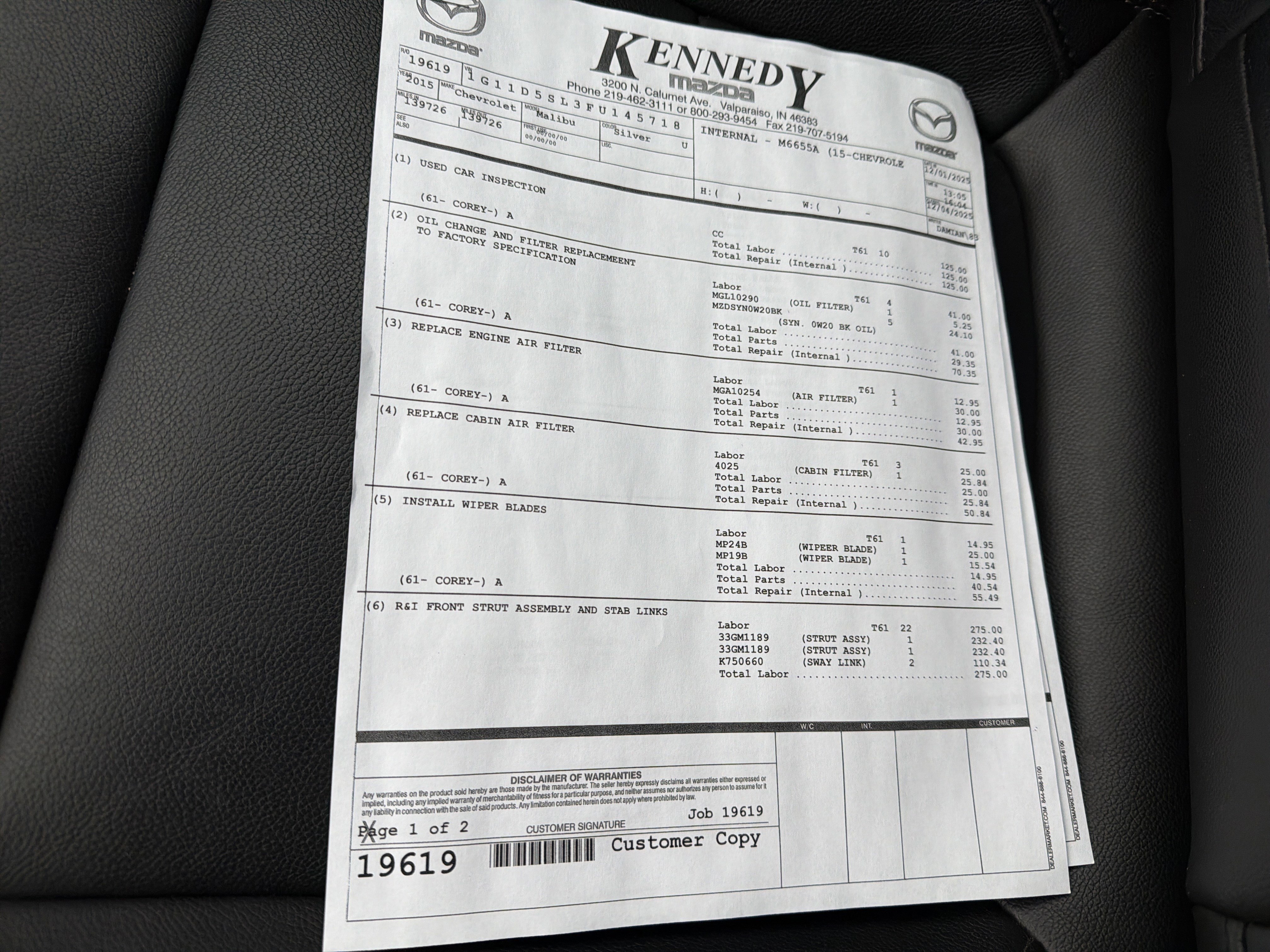 Used 2015 Chevrolet Malibu LT w/ Leather Package image 10