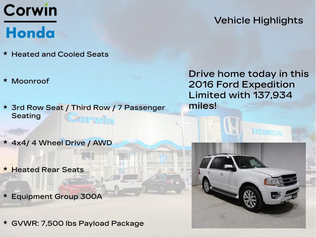 Used 2016 Ford Expedition Limited AWD/4WD image 6