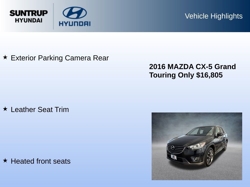 Used 2016 MAZDA CX-5 Grand Touring image 16