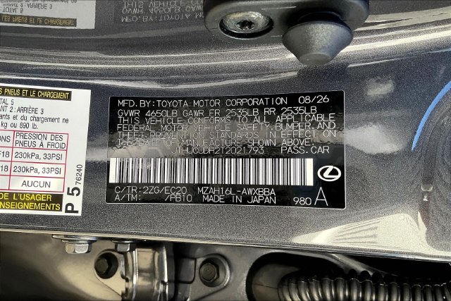 New 2026 Lexus UX 300h AWD w/ Accessory Package (2T) image 13