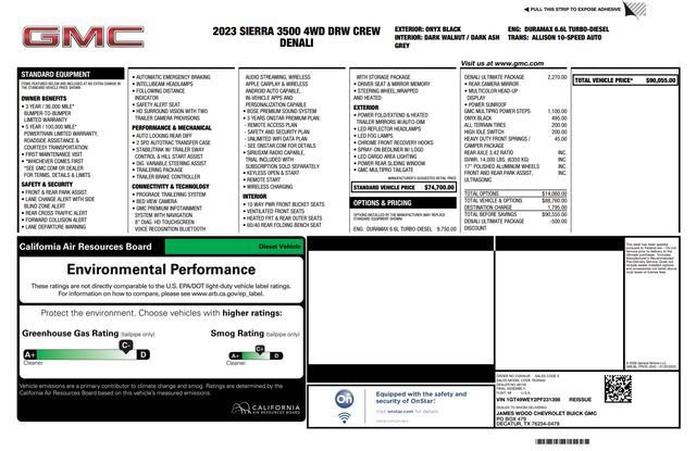 Used 2023 GMC Sierra 3500 Denali w/ Denali Ultimate Package AWD/4WD image 49