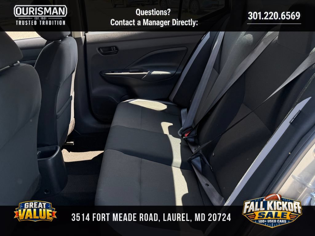 Used 2025 Nissan Versa S w/ Trunk Package FWD image 15
