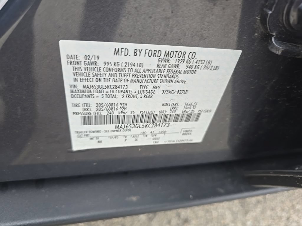 Used 2019 Ford EcoSport SE AWD/4WD image 11