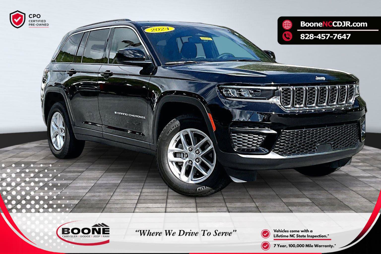 Certified 2024 Jeep Grand Cherokee Laredo X w/ Luxury Tech Group I
