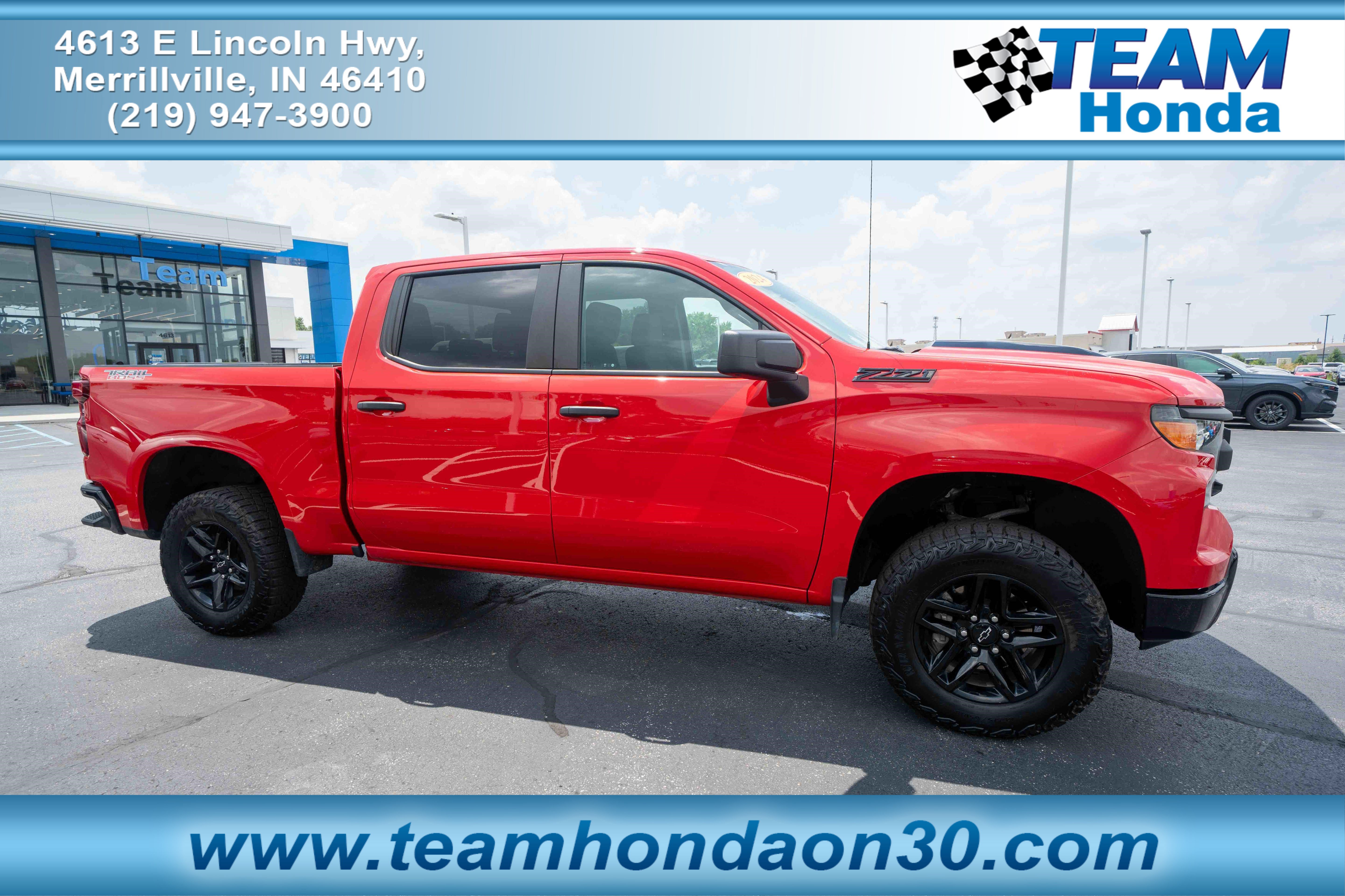Used 2024 Chevrolet Silverado 1500 Custom Trail Boss w/ LPO, Dark Essentials Package