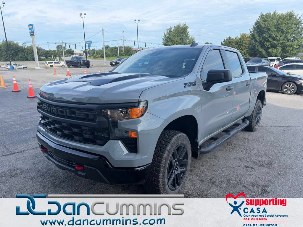 Used 2024 Chevrolet Silverado 1500 Custom Trail Boss w/ LPO, Dark Essentials Package AWD/4WD video 1