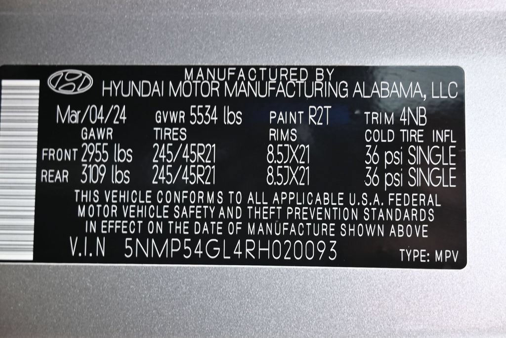 Used 2024 Hyundai Santa Fe Calligraphy FWD image 41