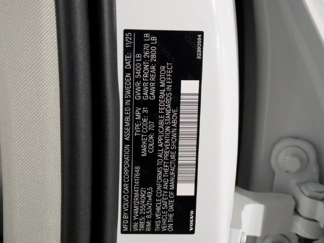 New 2026 Volvo XC60 B5 Ultra w/ Climate Package AWD/4WD image 32