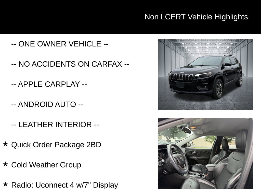 Used 2019 Jeep Cherokee Latitude Plus w/ Cold Weather Group AWD/4WD image 27