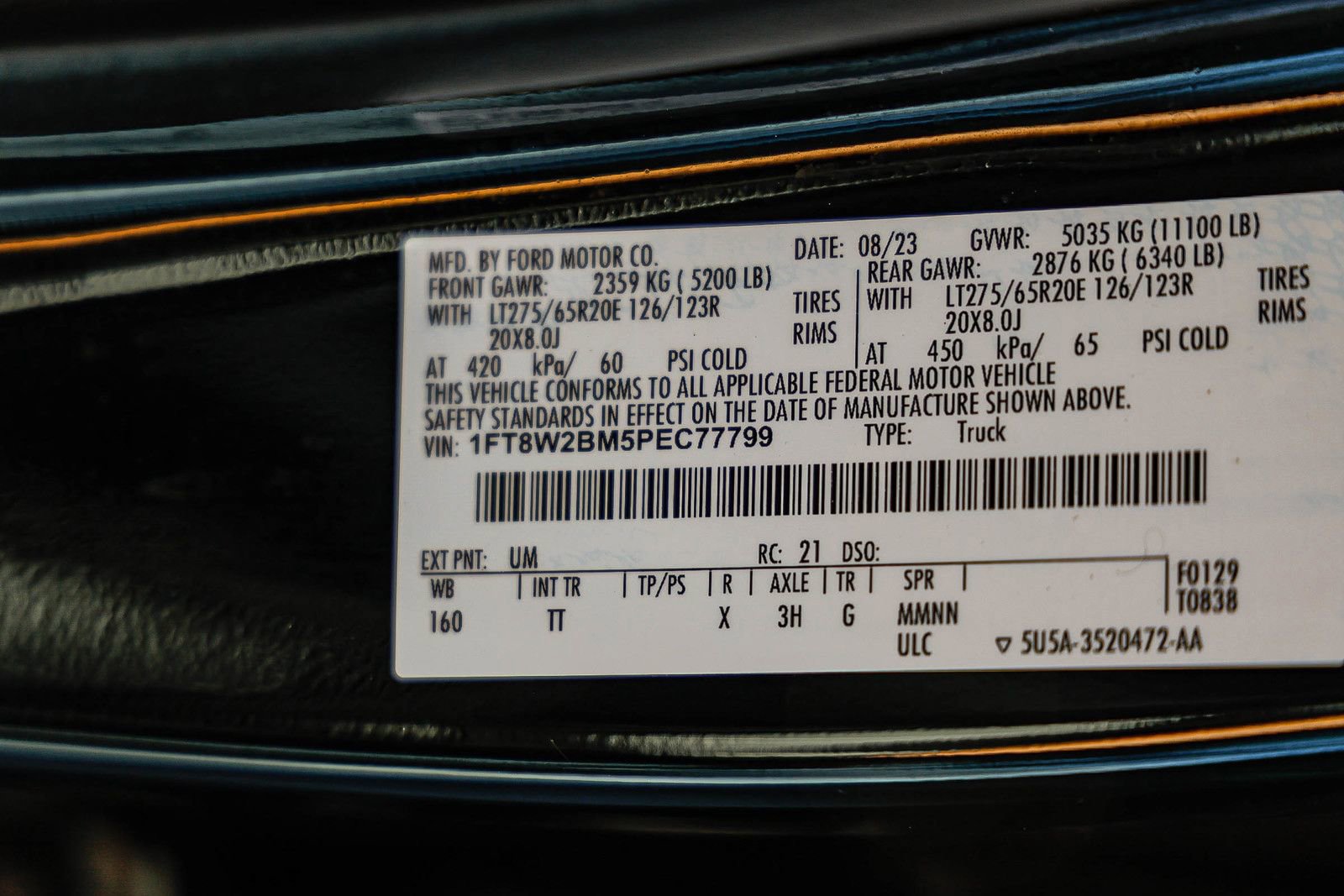 Used 2023 Ford F250 Limited w/ FX4 Off-Road Package image 29