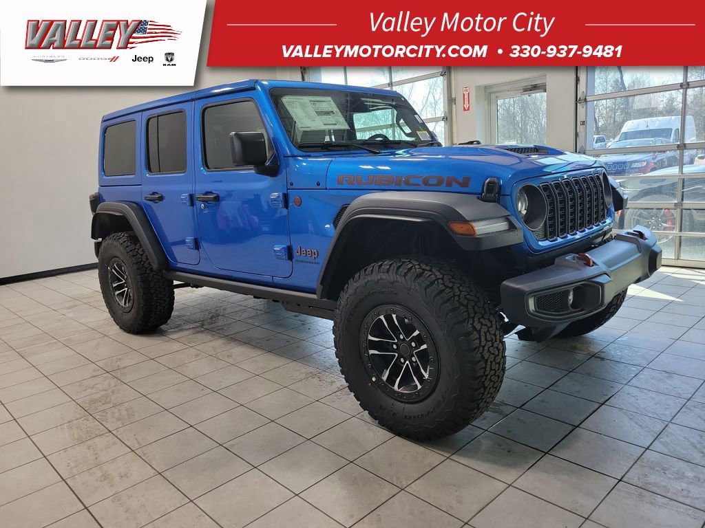 New 2026 Jeep Wrangler Unlimited Rubicon w/ Xtreme 35 Tire Package