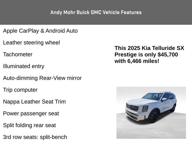 Used 2025 Kia Telluride SX Prestige AWD/4WD image 14