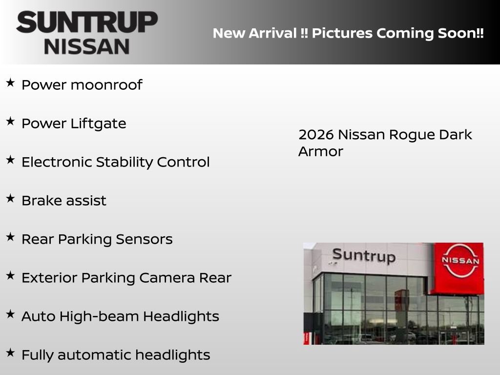 New 2026 Nissan Rogue Dark Armor AWD/4WD image 6