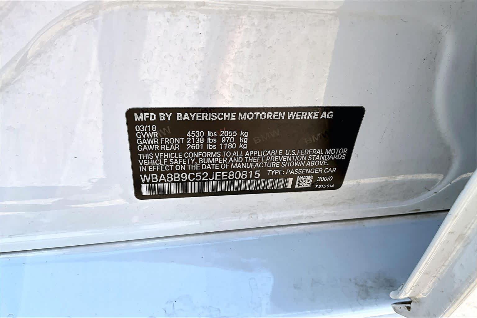 Used 2018 BMW 330i Sedan w/ Convenience Package RWD image 36