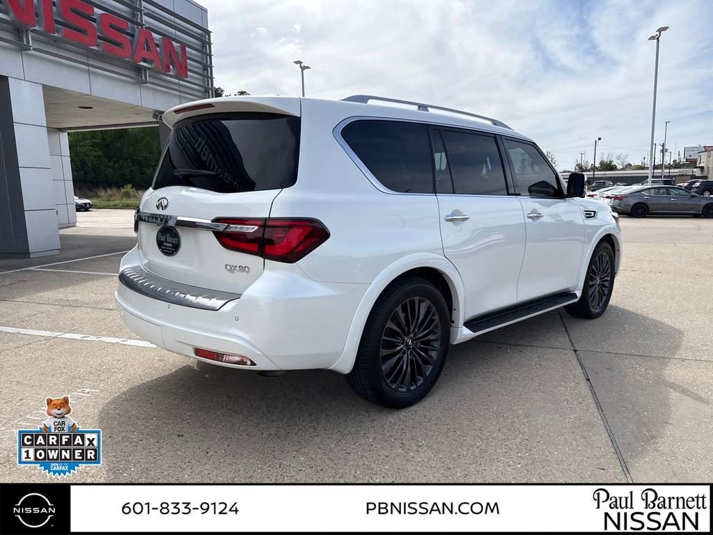Used 2023 INFINITI QX80 Sensory w/ Cargo Package AWD/4WD image 3