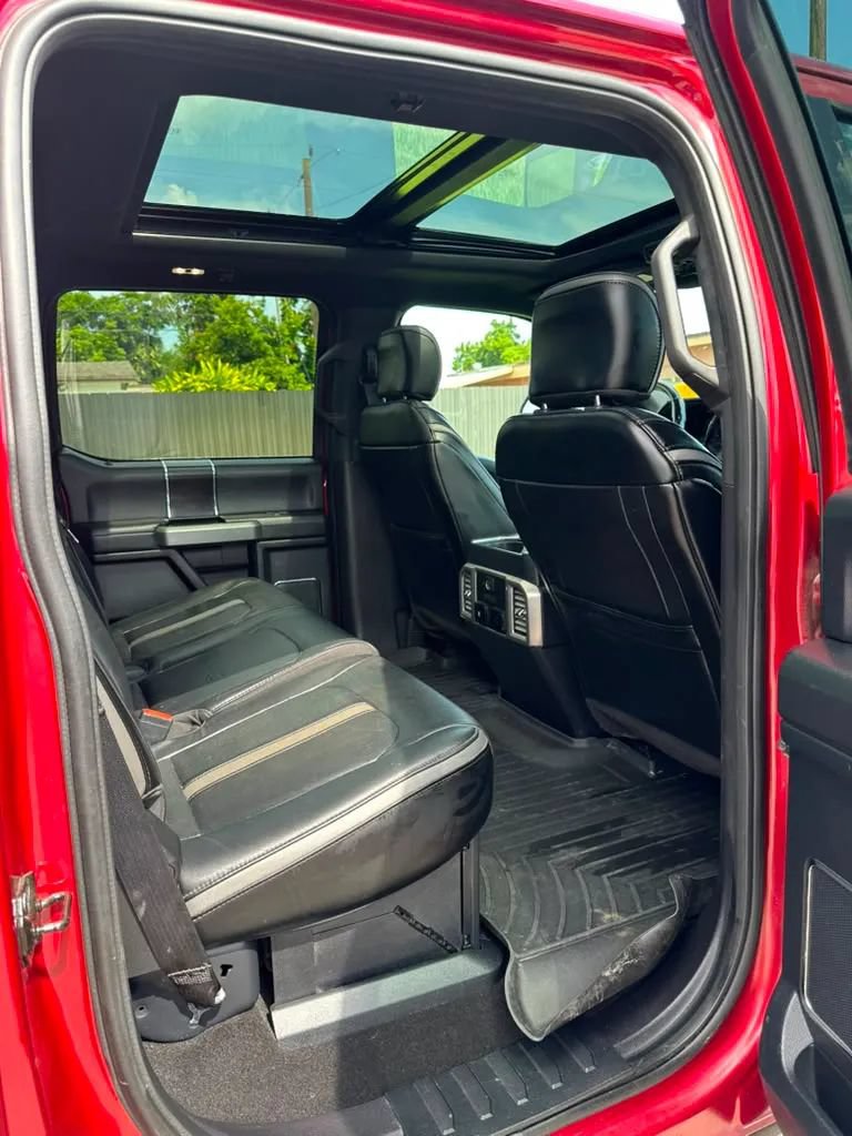 Used 2018 Ford F450 Platinum w/ Platinum Ultimate Package AWD/4WD image 11